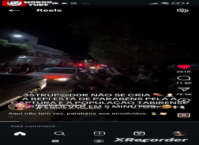 Video :A man in Brazil is suspected of raping and killing a 2-year-old lynching victim